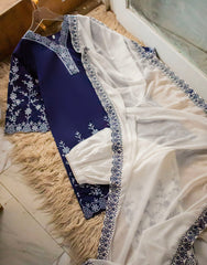 Lawn Embroidered 3Piece IB - 377