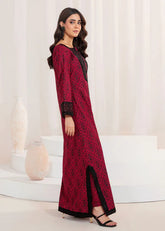 Lawn Embroidered 2Piece Stitched IB-384 (RED)