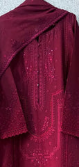 Lawn Embroidered 3Piece IB - 417