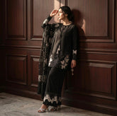 Lawn Embroidered 3Piece Stitched IB-385 (BLK SWAN)