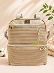 Luxe Woven Travel Bag