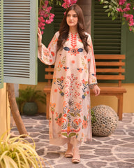Lawn Printed Stitched 2Piece IB - 412