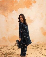 Lawn Embroidered Stitched 2Piece IB - 403