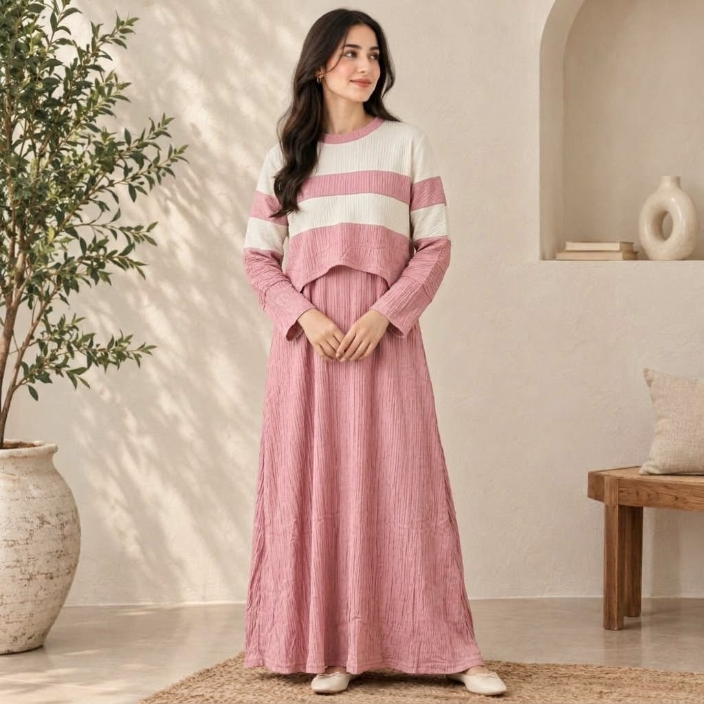 Pink Serena Maxi Dress
