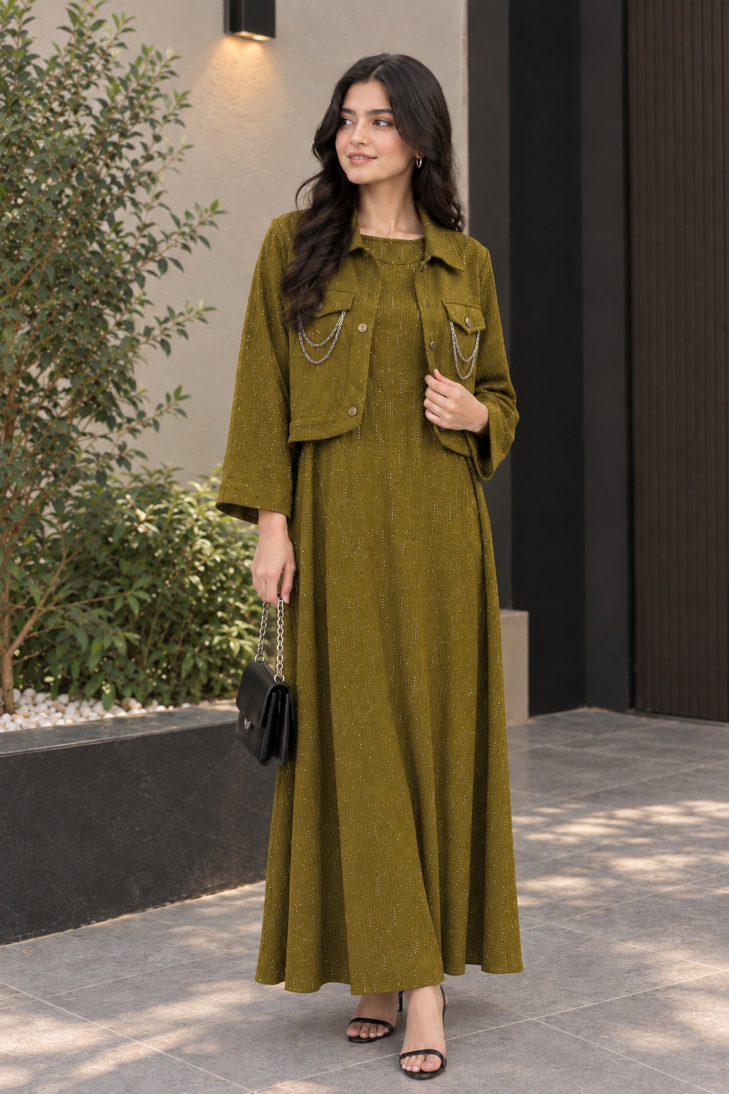 Urban Charm Co-Ord Maxi