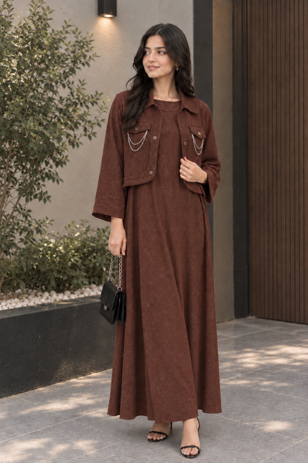 Urban Charm Co-Ord Maxi