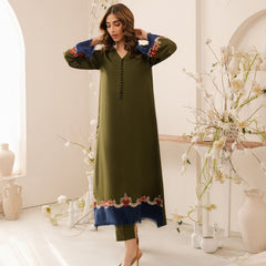 Lawn Embroidered Stitched 2Piece IB - 388
