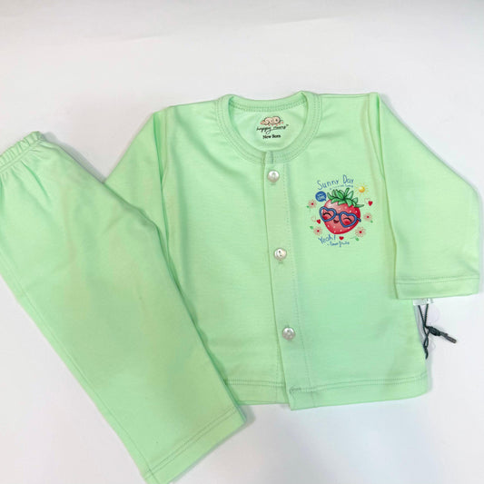 Green Baby Suiting
