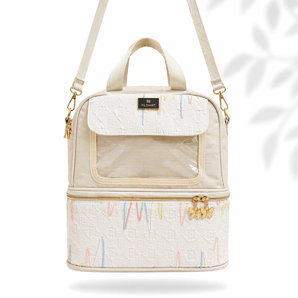Luxe Woven Travel Bag