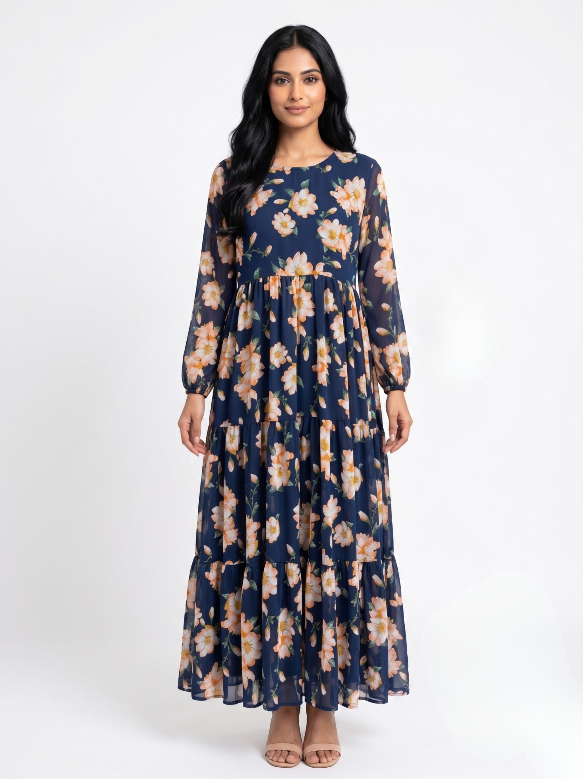 Western Stitched Maxi D-014