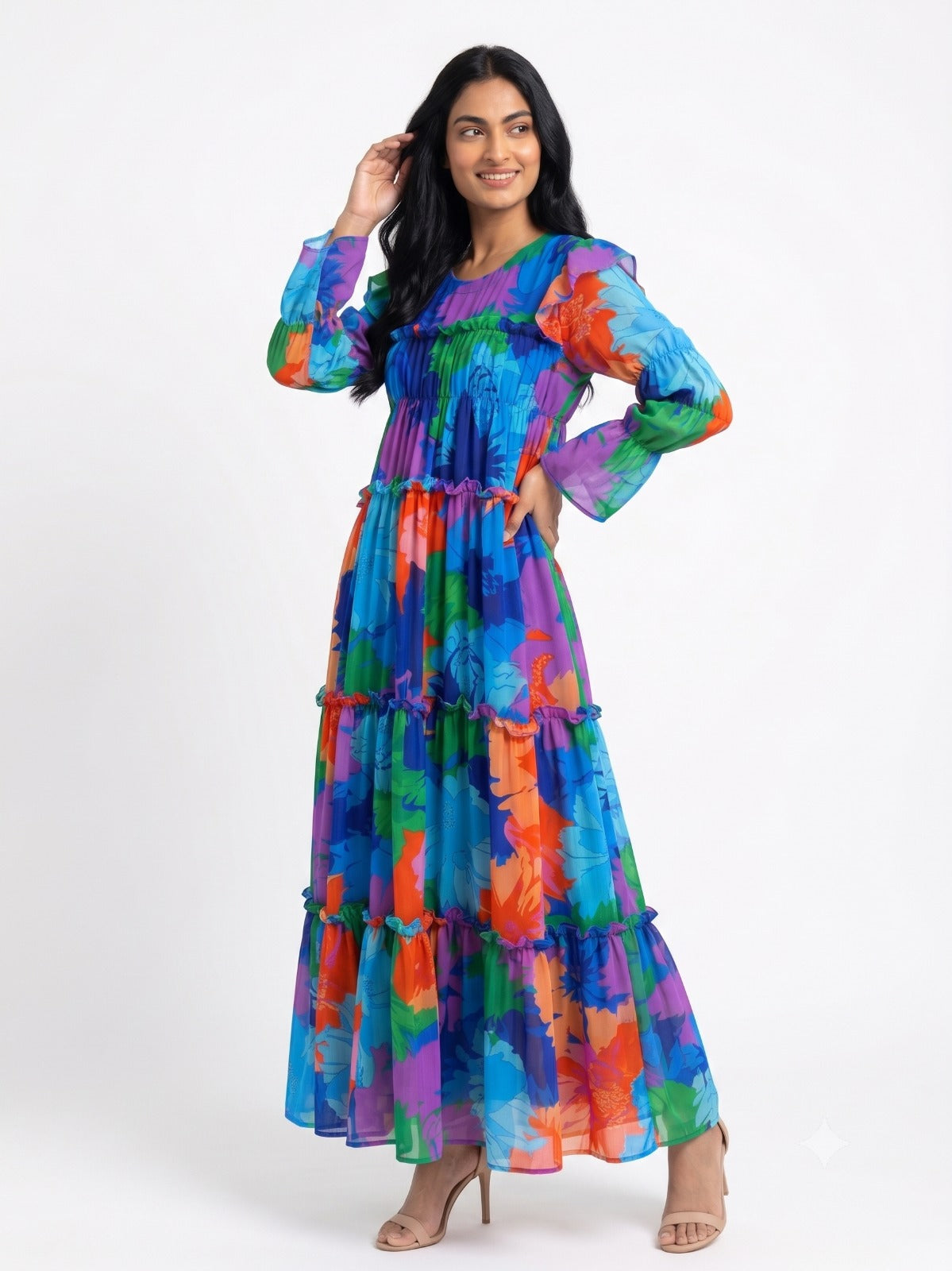 Western Stitched Maxi D-016