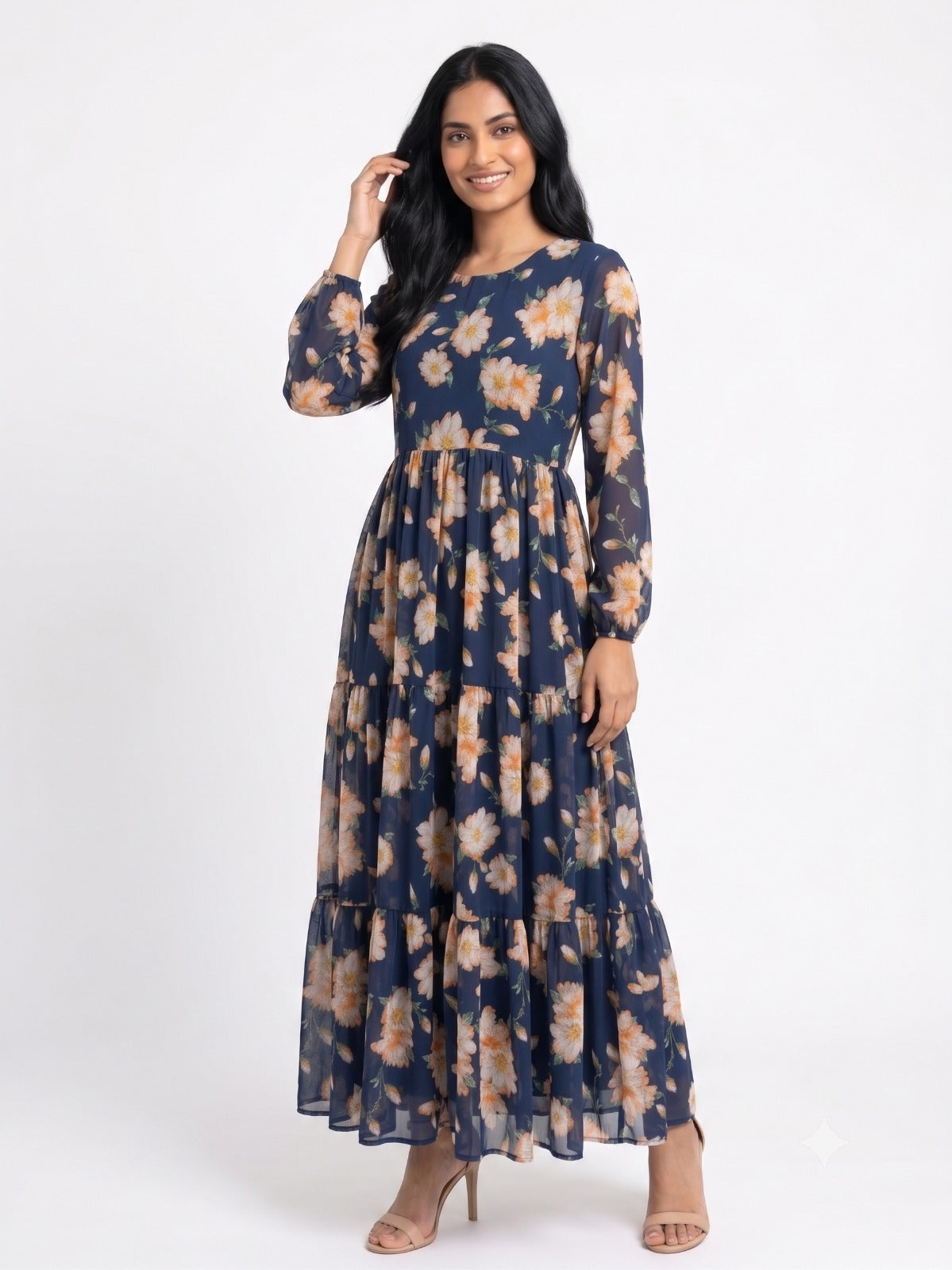 Western Stitched Maxi D-014