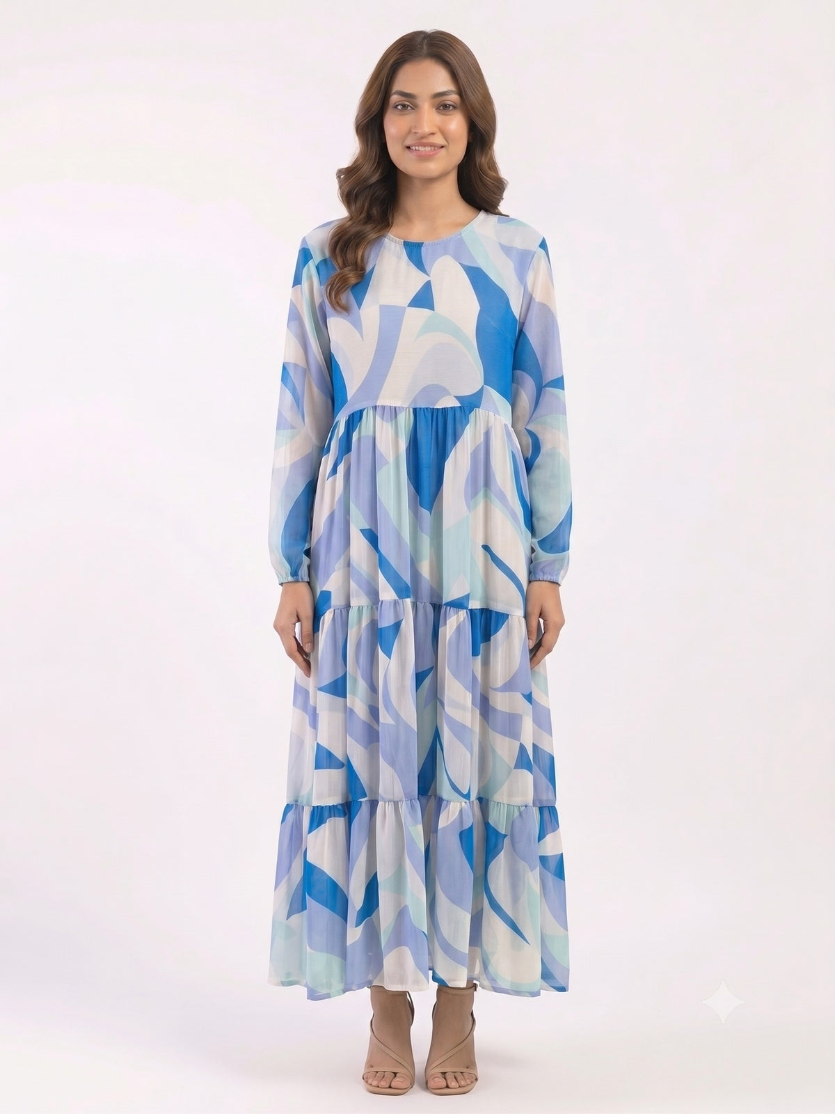 Western Stitched Maxi D-007