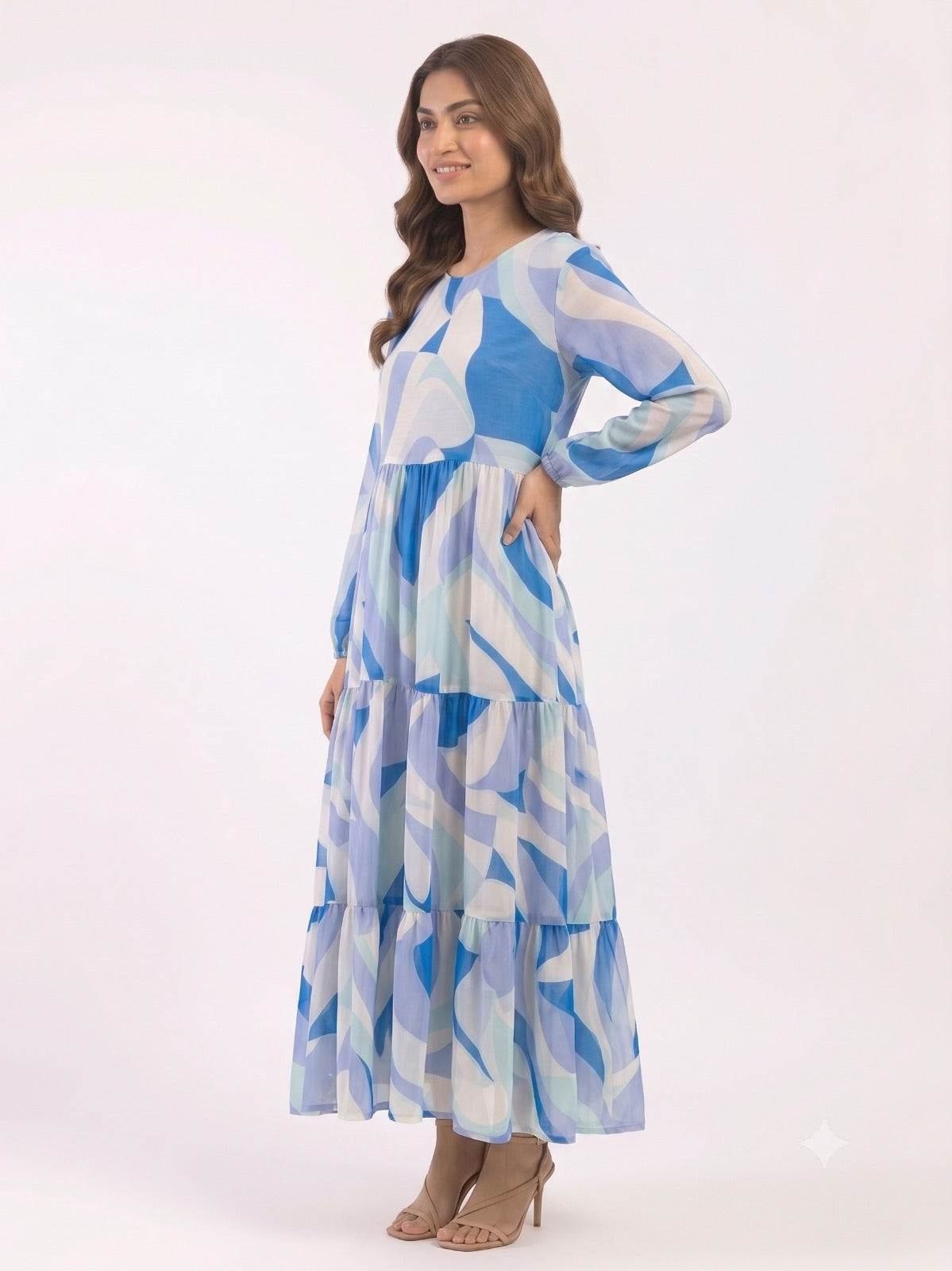 Western Stitched Maxi D-013