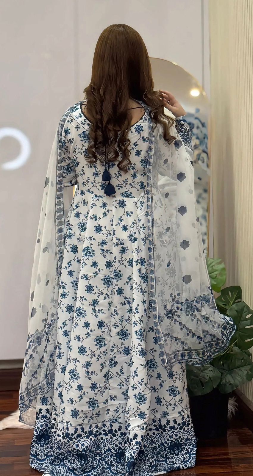 Lawn Printed Stitched 2Piece IB - 378 (Celeste)