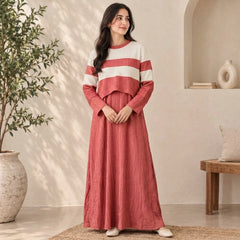 Dark Pink Serena Maxi Dress