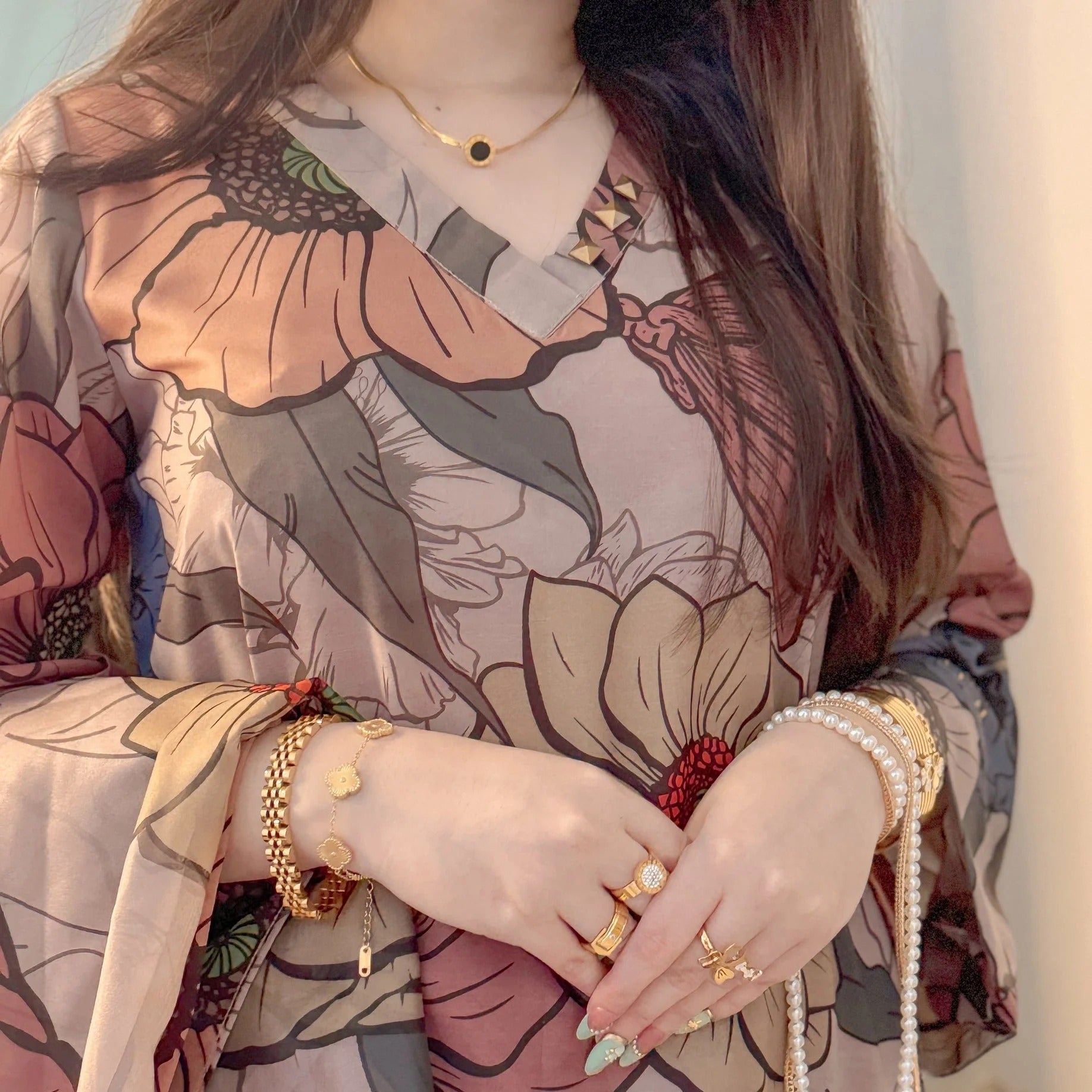 Lawn Silk Printed Stitched 3Piece IB - 398
