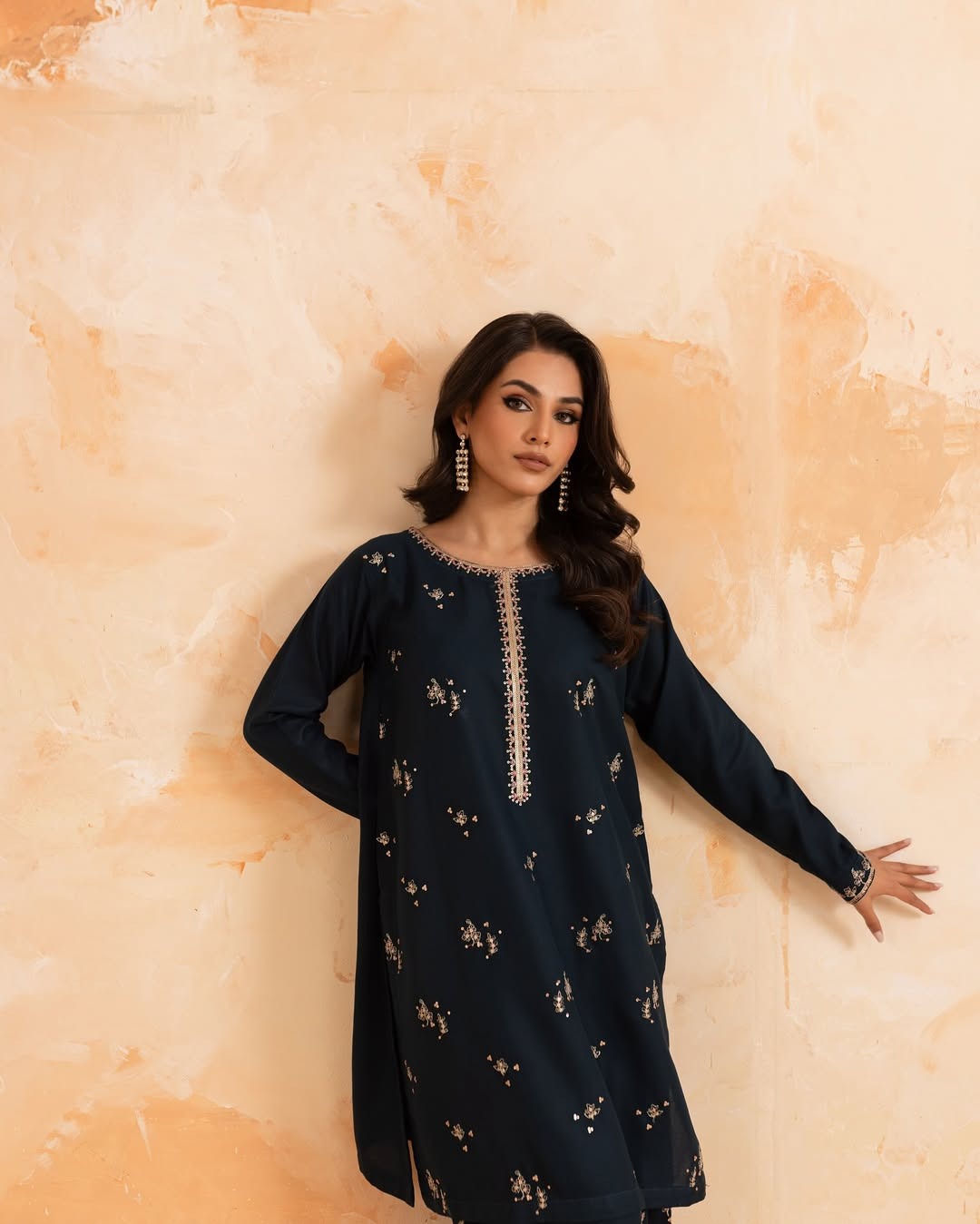 Lawn Embroidered Stitched 2Piece IB - 403