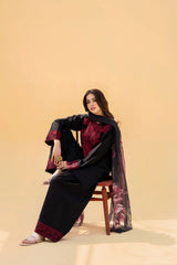Lawn Embroidered Stitched 3Piece IB - 394