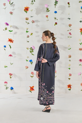 Orchid Printed Stitched 3Piece IB - 399