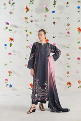 Orchid Printed Stitched 3Piece IB - 399